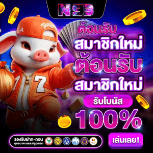 สมาชิกใหม่ รับโบนัส 100%