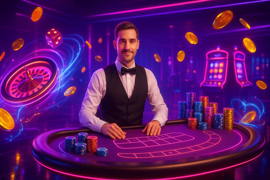 เทคนิคทำกำไรคาสิโนสดสำหรับมือใหม่