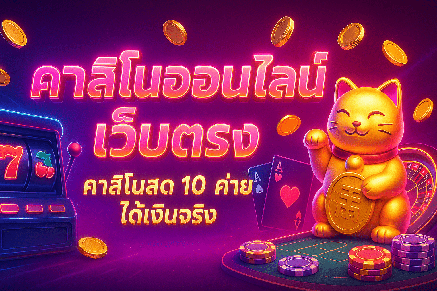 คาสิโนออนไลน์ เว็บตรง